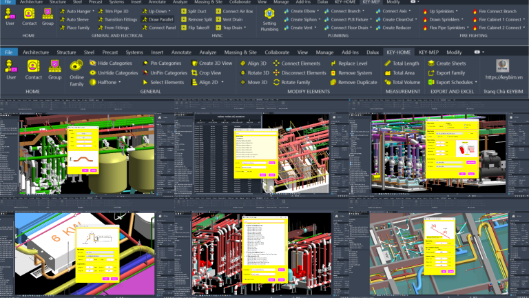 KEYBIM || GIỚI THIỆU BỘ ADDIN TOOLS REVIT MIỄN PHÍ CỦA KEYBIM